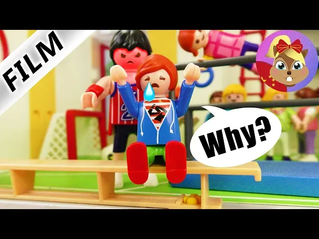 摩比游戏 playmobil 小电影 小尤在数学课上得到老师表扬了,真厉害~